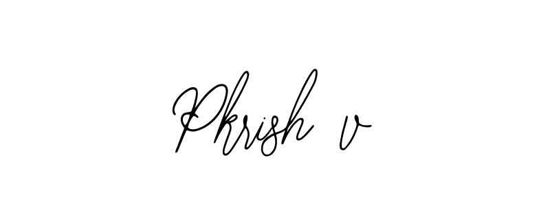 Also we have Pkrish8v name is the best signature style. Create professional handwritten signature collection using Bearetta-2O07w autograph style. Pkrish8v signature style 12 images and pictures png