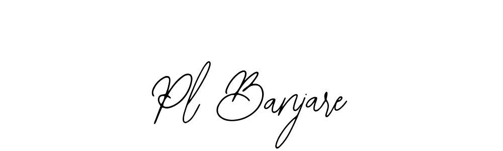 Bearetta-2O07w is a professional signature style that is perfect for those who want to add a touch of class to their signature. It is also a great choice for those who want to make their signature more unique. Get Pl Banjare name to fancy signature for free. Pl Banjare signature style 12 images and pictures png