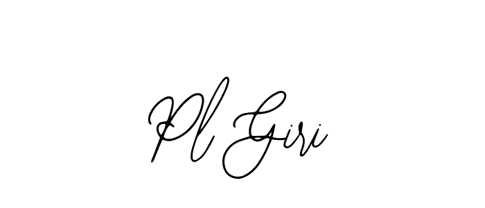 Also You can easily find your signature by using the search form. We will create Pl Giri name handwritten signature images for you free of cost using Bearetta-2O07w sign style. Pl Giri signature style 12 images and pictures png