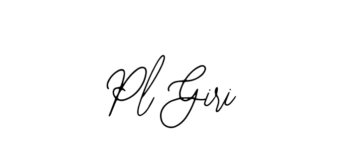 How to Draw Pl Giri signature style? Bearetta-2O07w is a latest design signature styles for name Pl Giri. Pl Giri signature style 12 images and pictures png