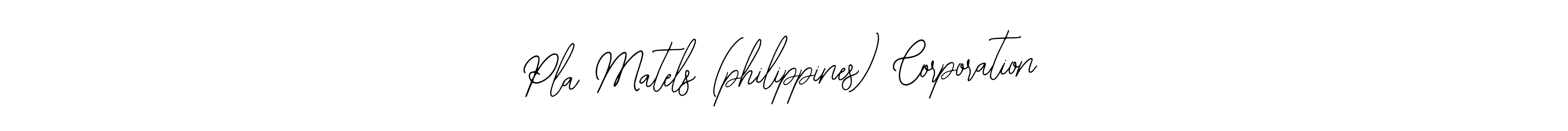 Design your own signature with our free online signature maker. With this signature software, you can create a handwritten (Bearetta-2O07w) signature for name Pla Matels (philippines) Corporation. Pla Matels (philippines) Corporation signature style 12 images and pictures png