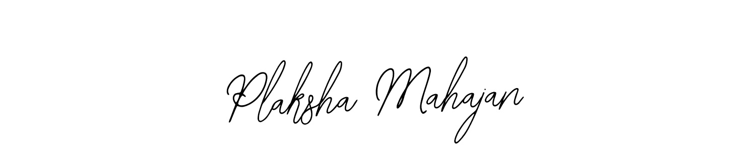 Once you've used our free online signature maker to create your best signature Bearetta-2O07w style, it's time to enjoy all of the benefits that Plaksha Mahajan name signing documents. Plaksha Mahajan signature style 12 images and pictures png