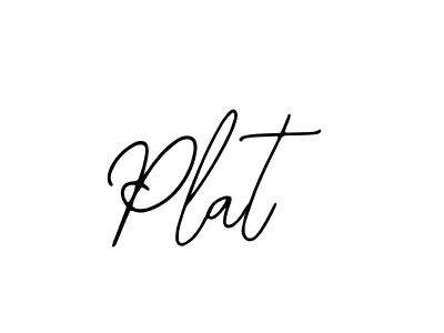 How to Draw Plat signature style? Bearetta-2O07w is a latest design signature styles for name Plat. Plat signature style 12 images and pictures png