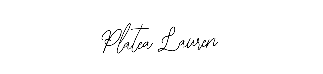 Once you've used our free online signature maker to create your best signature Bearetta-2O07w style, it's time to enjoy all of the benefits that Platea Lauren name signing documents. Platea Lauren signature style 12 images and pictures png