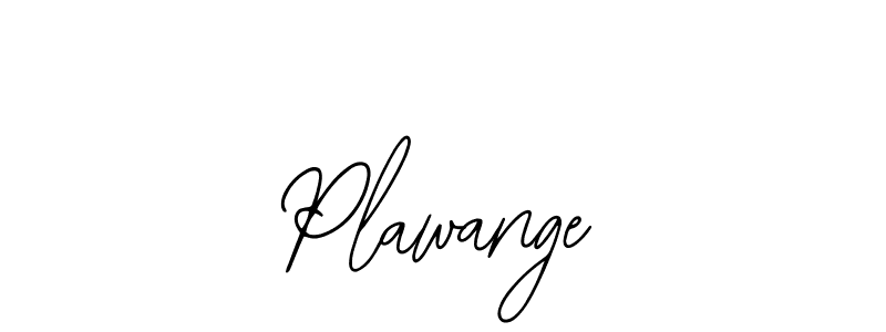 How to make Plawange name signature. Use Bearetta-2O07w style for creating short signs online. This is the latest handwritten sign. Plawange signature style 12 images and pictures png