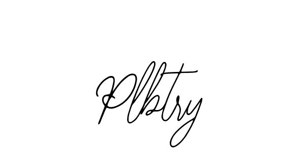 Make a beautiful signature design for name Plbtry. Use this online signature maker to create a handwritten signature for free. Plbtry signature style 12 images and pictures png