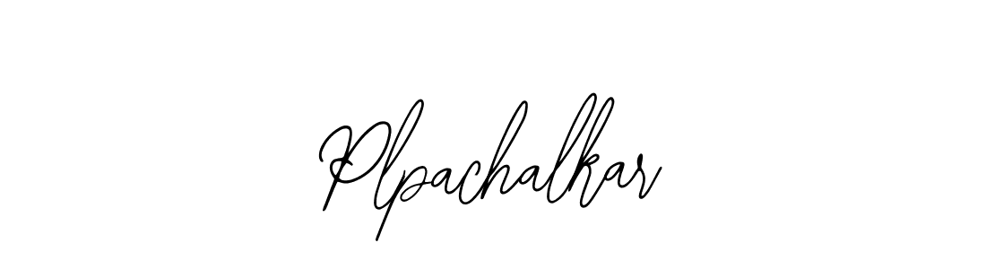 Plpachalkar stylish signature style. Best Handwritten Sign (Bearetta-2O07w) for my name. Handwritten Signature Collection Ideas for my name Plpachalkar. Plpachalkar signature style 12 images and pictures png