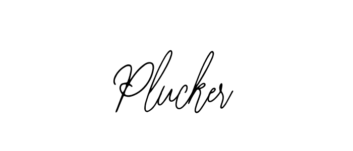 Similarly Bearetta-2O07w is the best handwritten signature design. Signature creator online .You can use it as an online autograph creator for name Plucker. Plucker signature style 12 images and pictures png