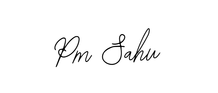 Pm Sahu stylish signature style. Best Handwritten Sign (Bearetta-2O07w) for my name. Handwritten Signature Collection Ideas for my name Pm Sahu. Pm Sahu signature style 12 images and pictures png