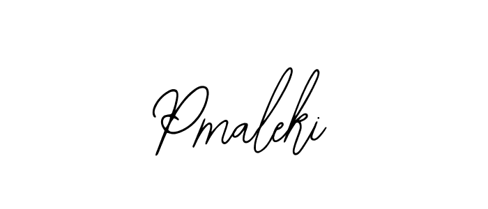 You should practise on your own different ways (Bearetta-2O07w) to write your name (Pmaleki) in signature. don't let someone else do it for you. Pmaleki signature style 12 images and pictures png