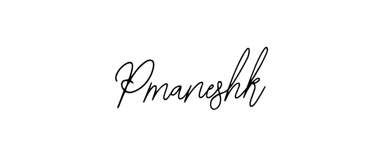 You should practise on your own different ways (Bearetta-2O07w) to write your name (Pmaneshk) in signature. don't let someone else do it for you. Pmaneshk signature style 12 images and pictures png