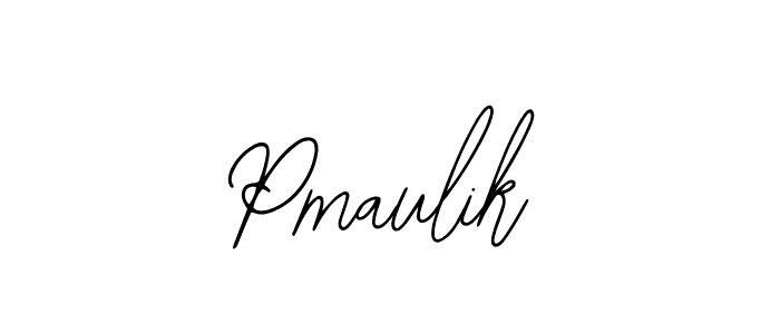 if you are searching for the best signature style for your name Pmaulik. so please give up your signature search. here we have designed multiple signature styles  using Bearetta-2O07w. Pmaulik signature style 12 images and pictures png