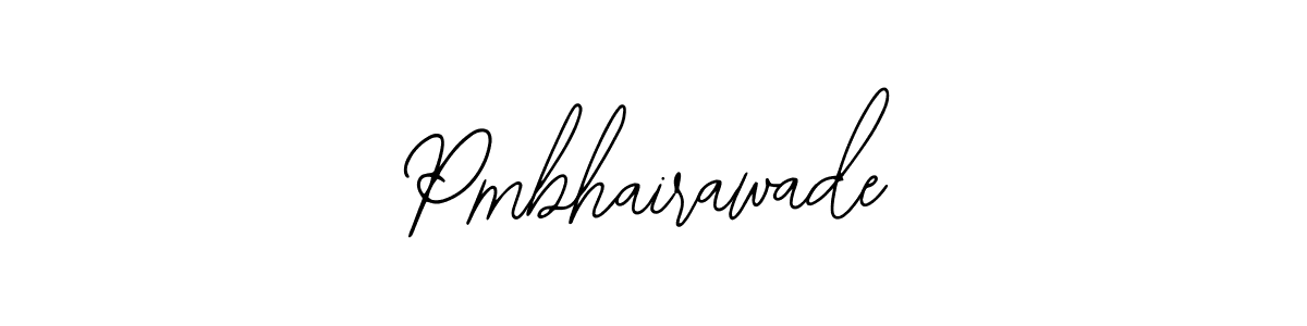 Pmbhairawade stylish signature style. Best Handwritten Sign (Bearetta-2O07w) for my name. Handwritten Signature Collection Ideas for my name Pmbhairawade. Pmbhairawade signature style 12 images and pictures png