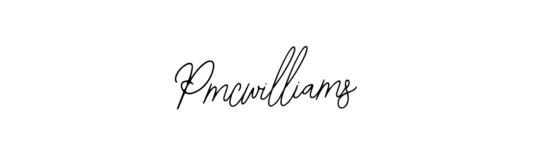 if you are searching for the best signature style for your name Pmcwilliams. so please give up your signature search. here we have designed multiple signature styles  using Bearetta-2O07w. Pmcwilliams signature style 12 images and pictures png