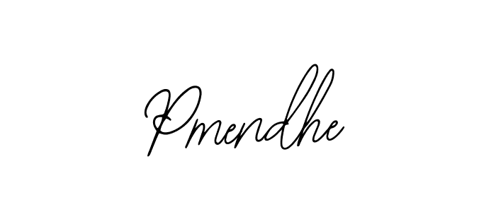 How to make Pmendhe signature? Bearetta-2O07w is a professional autograph style. Create handwritten signature for Pmendhe name. Pmendhe signature style 12 images and pictures png