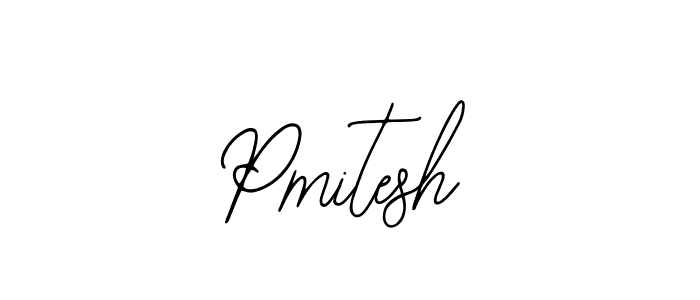 Use a signature maker to create a handwritten signature online. With this signature software, you can design (Bearetta-2O07w) your own signature for name Pmitesh. Pmitesh signature style 12 images and pictures png