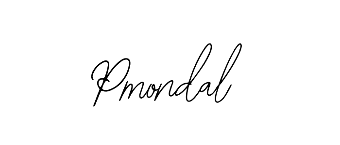 Make a beautiful signature design for name Pmondal. With this signature (Bearetta-2O07w) style, you can create a handwritten signature for free. Pmondal signature style 12 images and pictures png