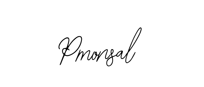 You should practise on your own different ways (Bearetta-2O07w) to write your name (Pmonsal) in signature. don't let someone else do it for you. Pmonsal signature style 12 images and pictures png