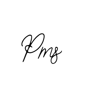 Use a signature maker to create a handwritten signature online. With this signature software, you can design (Bearetta-2O07w) your own signature for name Pms. Pms signature style 12 images and pictures png