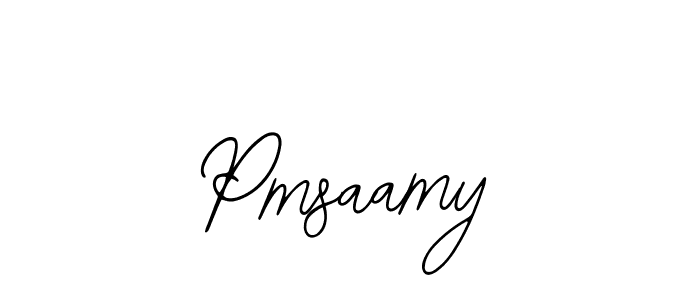 Create a beautiful signature design for name Pmsaamy. With this signature (Bearetta-2O07w) fonts, you can make a handwritten signature for free. Pmsaamy signature style 12 images and pictures png