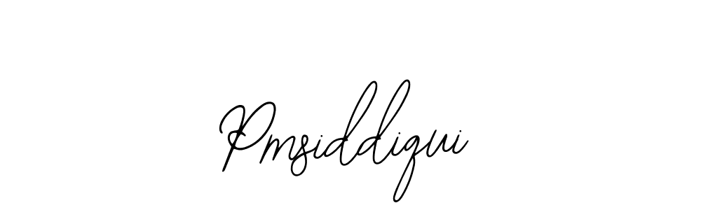 You should practise on your own different ways (Bearetta-2O07w) to write your name (Pmsiddiqui) in signature. don't let someone else do it for you. Pmsiddiqui signature style 12 images and pictures png