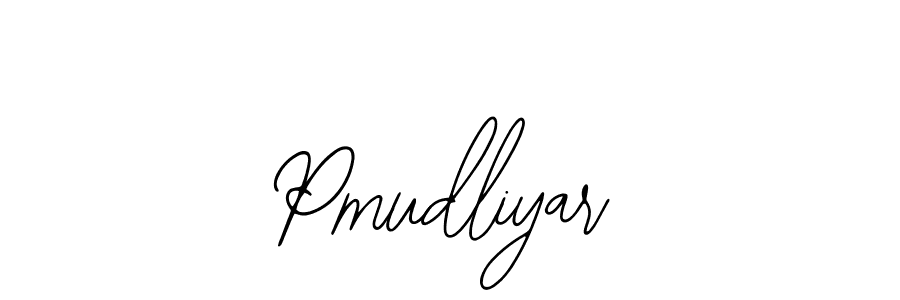 You should practise on your own different ways (Bearetta-2O07w) to write your name (Pmudliyar) in signature. don't let someone else do it for you. Pmudliyar signature style 12 images and pictures png