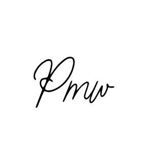 Use a signature maker to create a handwritten signature online. With this signature software, you can design (Bearetta-2O07w) your own signature for name Pmw. Pmw signature style 12 images and pictures png