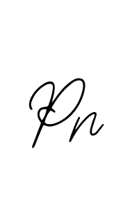 Design your own signature with our free online signature maker. With this signature software, you can create a handwritten (Bearetta-2O07w) signature for name Pn. Pn signature style 12 images and pictures png