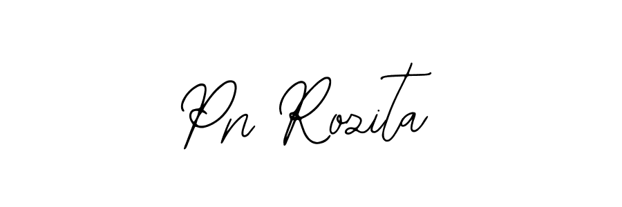 Make a beautiful signature design for name Pn Rozita. With this signature (Bearetta-2O07w) style, you can create a handwritten signature for free. Pn Rozita signature style 12 images and pictures png