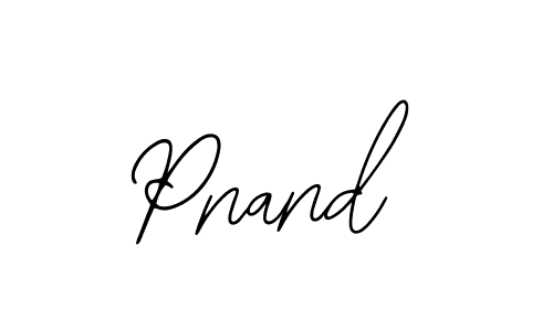 Use a signature maker to create a handwritten signature online. With this signature software, you can design (Bearetta-2O07w) your own signature for name Pnand. Pnand signature style 12 images and pictures png