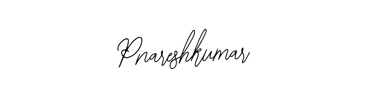 How to make Pnareshkumar signature? Bearetta-2O07w is a professional autograph style. Create handwritten signature for Pnareshkumar name. Pnareshkumar signature style 12 images and pictures png