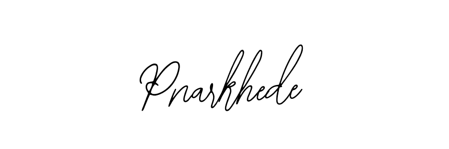 if you are searching for the best signature style for your name Pnarkhede. so please give up your signature search. here we have designed multiple signature styles  using Bearetta-2O07w. Pnarkhede signature style 12 images and pictures png