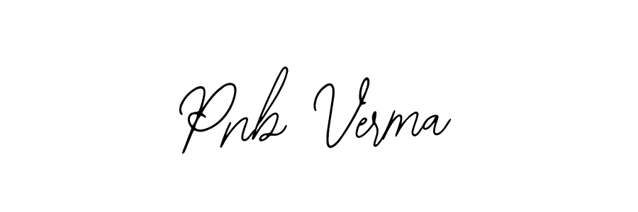 Make a beautiful signature design for name Pnb Verma. Use this online signature maker to create a handwritten signature for free. Pnb Verma signature style 12 images and pictures png
