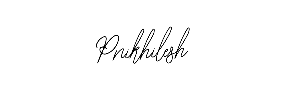 Similarly Bearetta-2O07w is the best handwritten signature design. Signature creator online .You can use it as an online autograph creator for name Pnikhilesh. Pnikhilesh signature style 12 images and pictures png