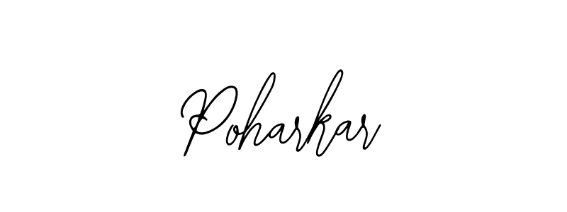 Create a beautiful signature design for name Poharkar. With this signature (Bearetta-2O07w) fonts, you can make a handwritten signature for free. Poharkar signature style 12 images and pictures png