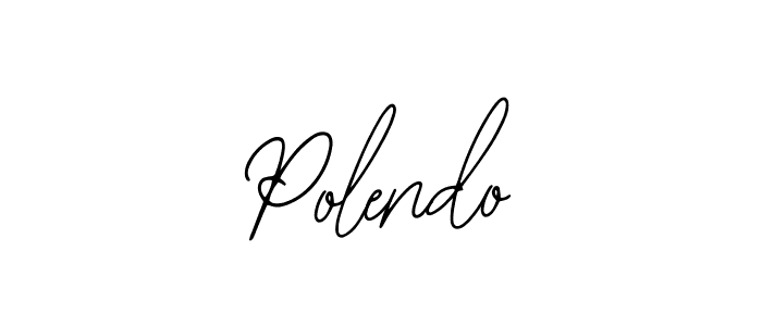 Also we have Polendo name is the best signature style. Create professional handwritten signature collection using Bearetta-2O07w autograph style. Polendo signature style 12 images and pictures png
