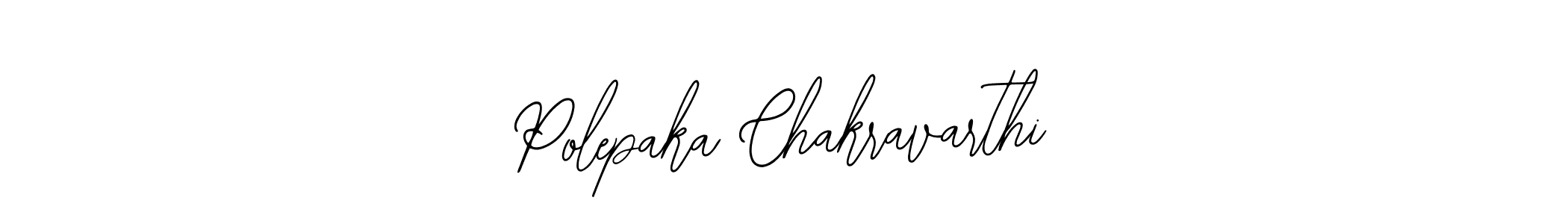 Also You can easily find your signature by using the search form. We will create Polepaka Chakravarthi name handwritten signature images for you free of cost using Bearetta-2O07w sign style. Polepaka Chakravarthi signature style 12 images and pictures png