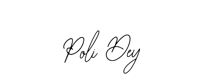 Make a short Poli Dey signature style. Manage your documents anywhere anytime using Bearetta-2O07w. Create and add eSignatures, submit forms, share and send files easily. Poli Dey signature style 12 images and pictures png