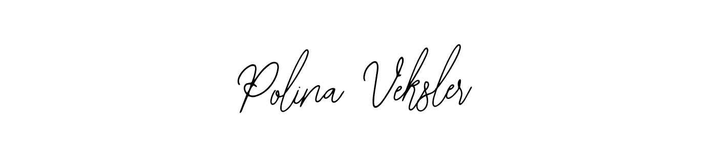 Polina Veksler stylish signature style. Best Handwritten Sign (Bearetta-2O07w) for my name. Handwritten Signature Collection Ideas for my name Polina Veksler. Polina Veksler signature style 12 images and pictures png