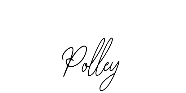 Polley stylish signature style. Best Handwritten Sign (Bearetta-2O07w) for my name. Handwritten Signature Collection Ideas for my name Polley. Polley signature style 12 images and pictures png