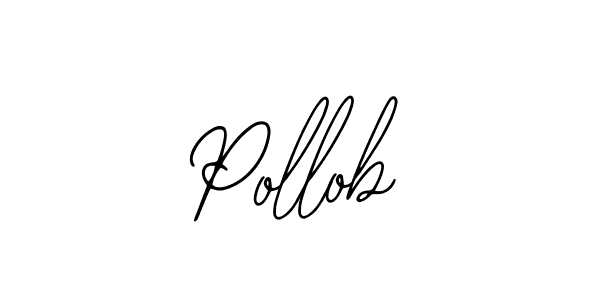 How to make Pollob name signature. Use Bearetta-2O07w style for creating short signs online. This is the latest handwritten sign. Pollob signature style 12 images and pictures png