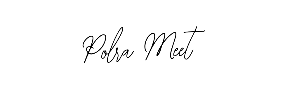 Create a beautiful signature design for name Polra Meet. With this signature (Bearetta-2O07w) fonts, you can make a handwritten signature for free. Polra Meet signature style 12 images and pictures png