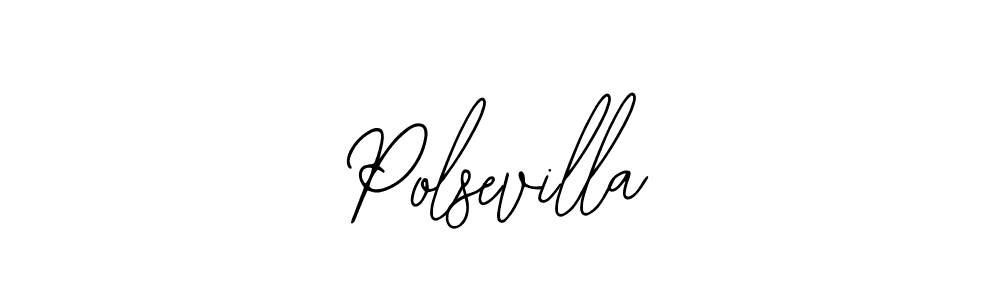 Make a short Polsevilla signature style. Manage your documents anywhere anytime using Bearetta-2O07w. Create and add eSignatures, submit forms, share and send files easily. Polsevilla signature style 12 images and pictures png