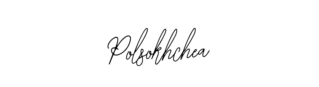 Make a beautiful signature design for name Polsokhchea. With this signature (Bearetta-2O07w) style, you can create a handwritten signature for free. Polsokhchea signature style 12 images and pictures png