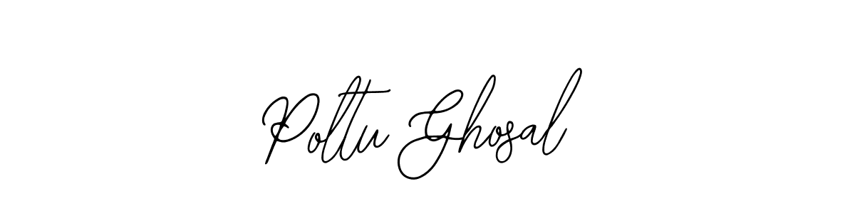 Also You can easily find your signature by using the search form. We will create Poltu Ghosal name handwritten signature images for you free of cost using Bearetta-2O07w sign style. Poltu Ghosal signature style 12 images and pictures png