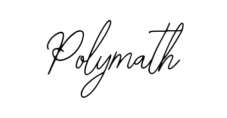 Enhance your business communications with Polymath signature in Bearetta-2O07w lettering. Clean, modern, and universally compatible. Polymath signature style 12 images and pictures png