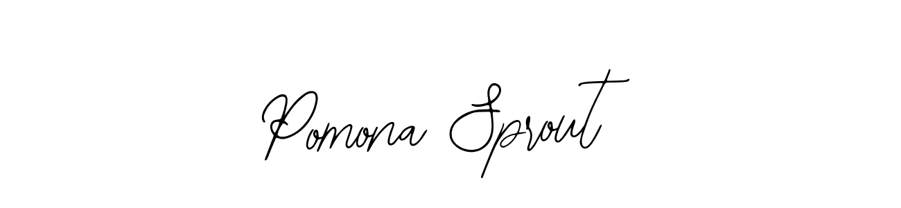 Also we have Pomona Sprout name is the best signature style. Create professional handwritten signature collection using Bearetta-2O07w autograph style. Pomona Sprout signature style 12 images and pictures png