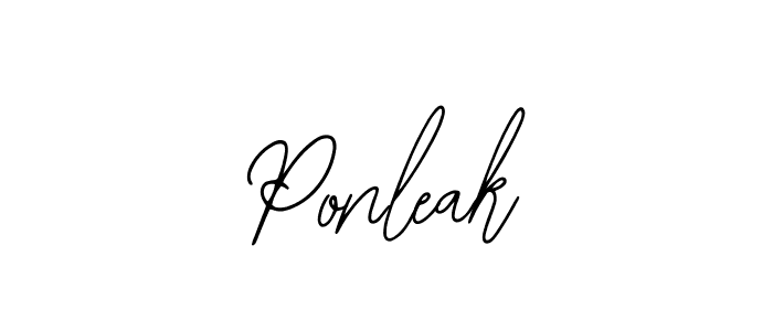 How to Draw Ponleak signature style? Bearetta-2O07w is a latest design signature styles for name Ponleak. Ponleak signature style 12 images and pictures png