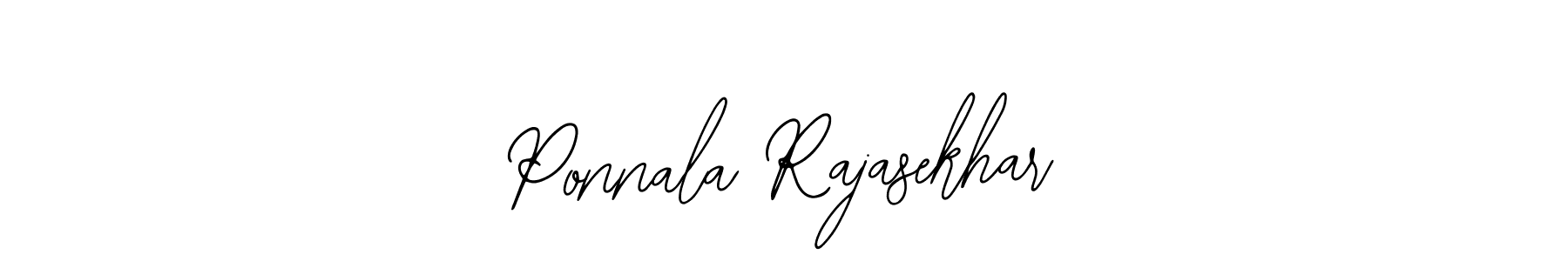 Ponnala Rajasekhar stylish signature style. Best Handwritten Sign (Bearetta-2O07w) for my name. Handwritten Signature Collection Ideas for my name Ponnala Rajasekhar. Ponnala Rajasekhar signature style 12 images and pictures png