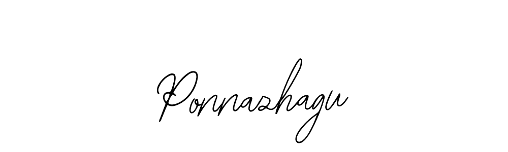 Ponnazhagu stylish signature style. Best Handwritten Sign (Bearetta-2O07w) for my name. Handwritten Signature Collection Ideas for my name Ponnazhagu. Ponnazhagu signature style 12 images and pictures png